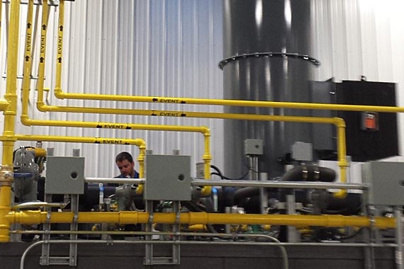 Installation d'équipement de chauffage chez Combustion Idéal Inc.